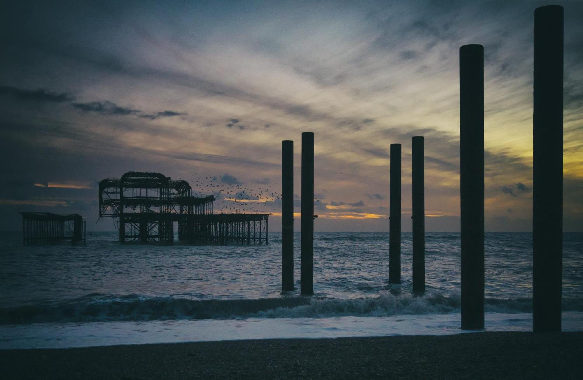 Seascape With Outstanding Sea Views Apartment Brighton Bagian luar foto