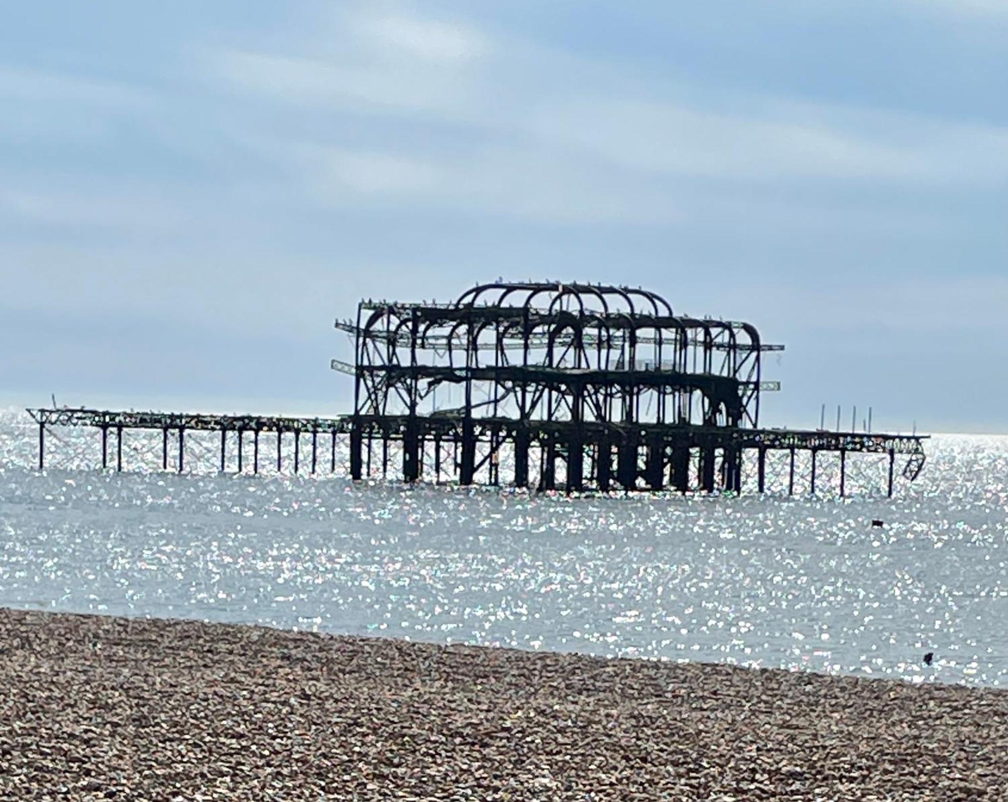 Seascape With Outstanding Sea Views Apartment Brighton Bagian luar foto